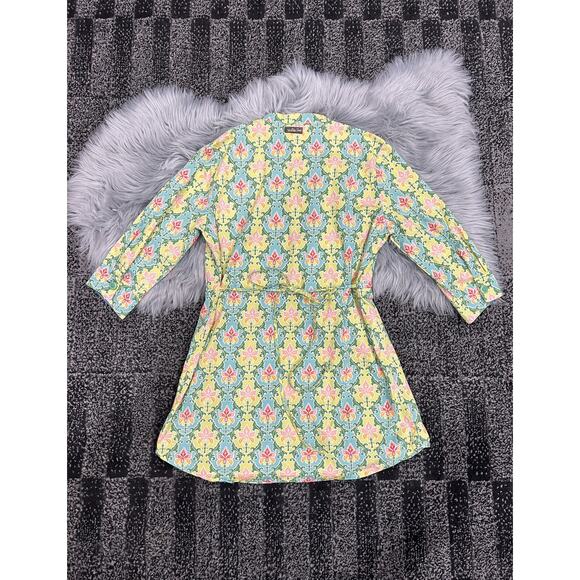 Matilda Jane Green Acres Floral Tunic Top Size Medium - Picture 2 of 4